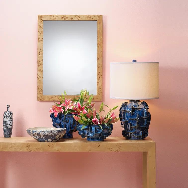 LOOMLAN Wood Flat Wall Mirror