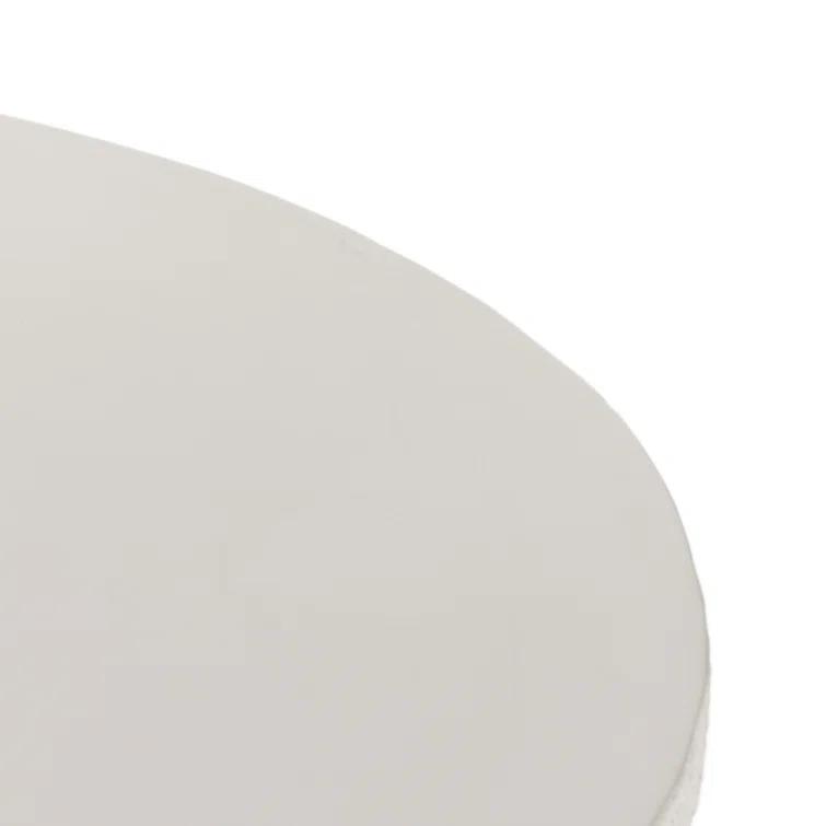Charlize Round Dining Table - White