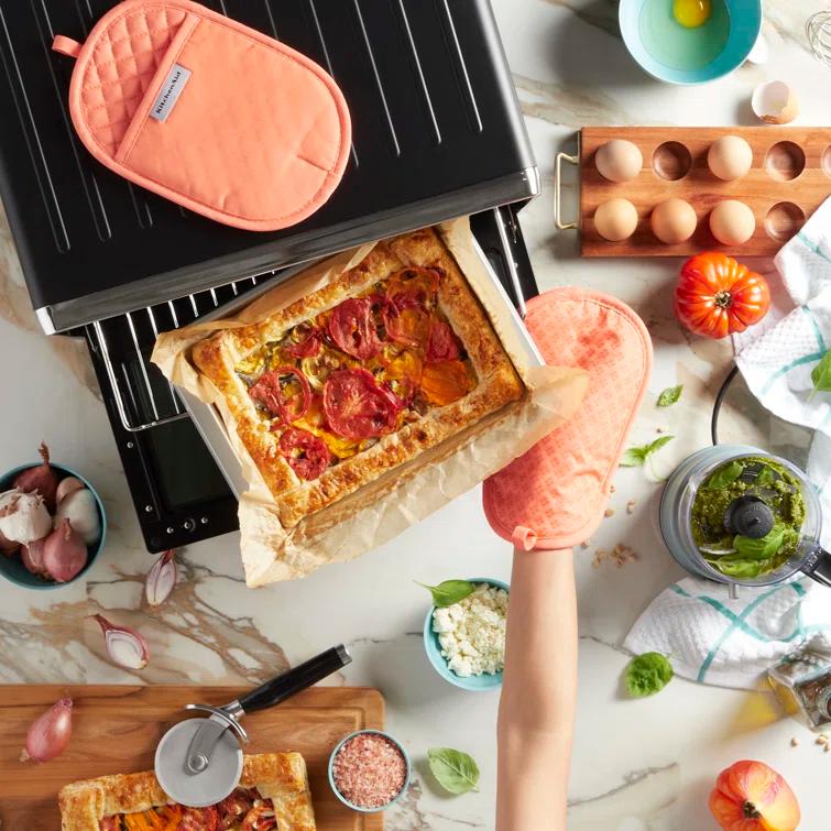 KitchenAid® KitchenAid Asteroid Solid Diamond Potholder (Set of 2)