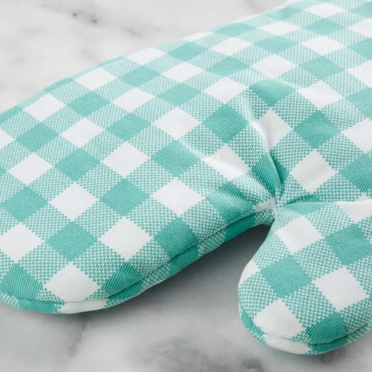 KitchenAid® KitchenAid Gingham Oven Mitt 2-Pack Set, 7" x 13" (Set of 2)