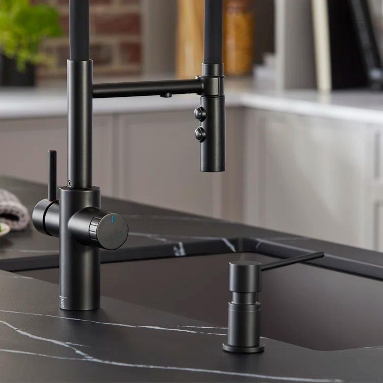 Catris Flexo Filter-Ready Semi-Pro Pull Down Single Handle Kitchen Faucet