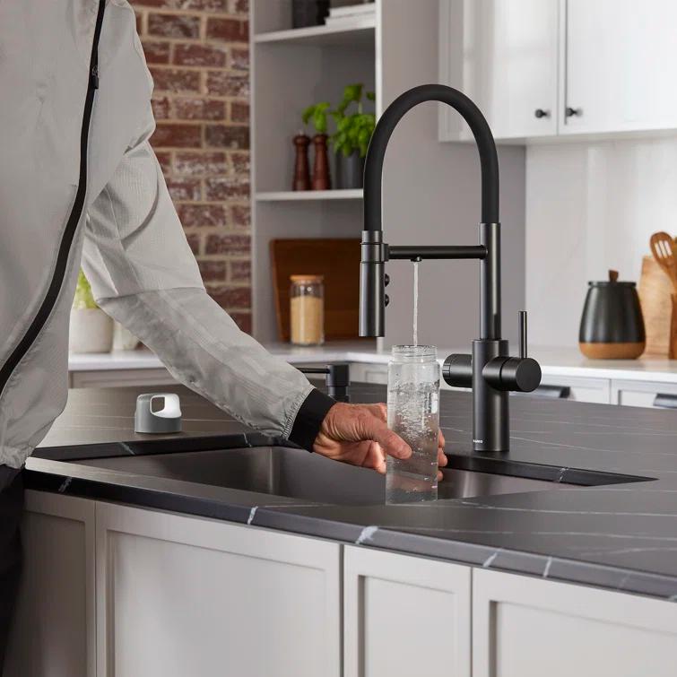 Catris Flexo Filter-Ready Semi-Pro Pull Down Single Handle Kitchen Faucet