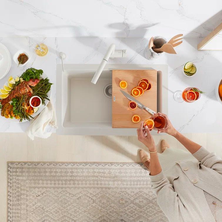 Blanco Beechwood Cutting Board for Ikon & Vintera Farmhouse Sinks