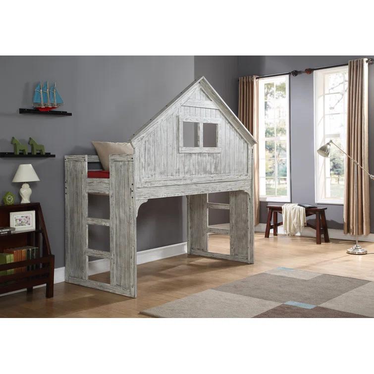 Twin Over Full Solid Wood Standard Bunk Bed by Birch Lane™