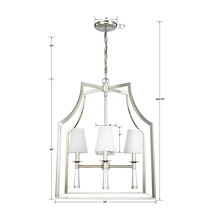 Charlier 4 - Light Dimmable Geometric Chandelier
