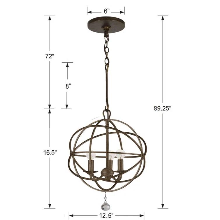 Mason 3 - Light Unique/Statement Pendant