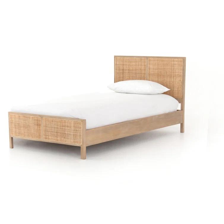 Hannah Platform Bed - Russet / Queen