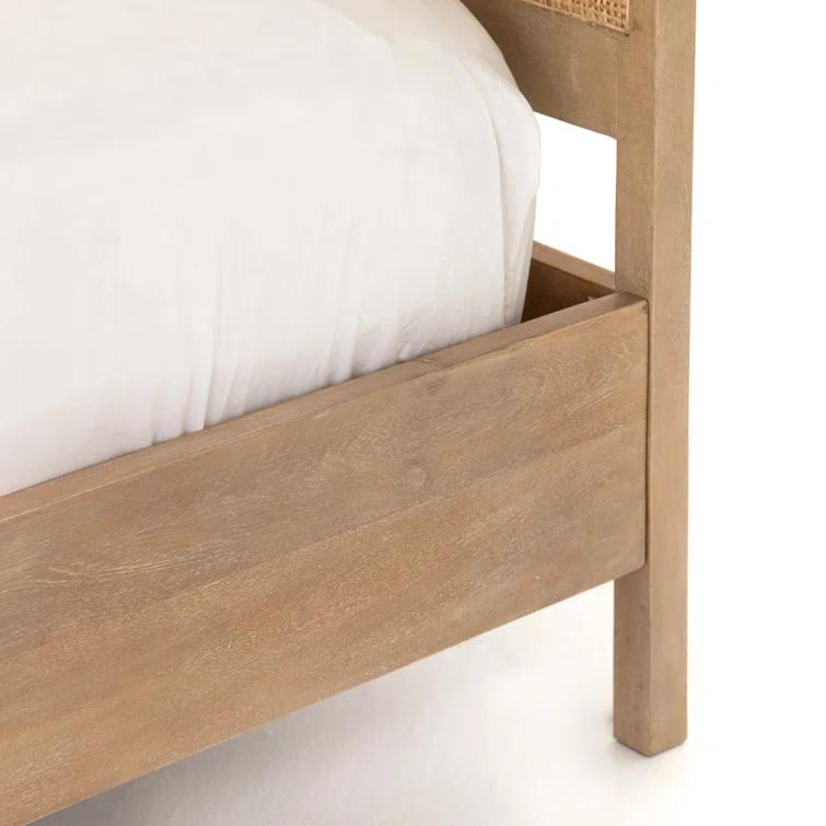 Hannah Platform Bed - Russet / Queen