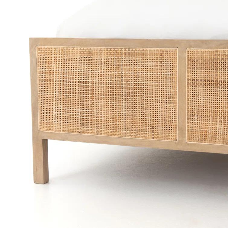 Hannah Platform Bed - Russet / Queen