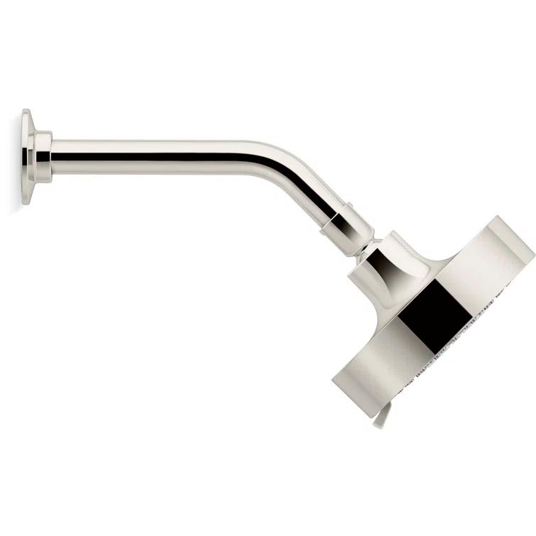 Kohler Purist 2.5 Gpm Multifunction Wall Mount Showerhead, Three Spray Settings, 5.5" High Pressure Spray Head