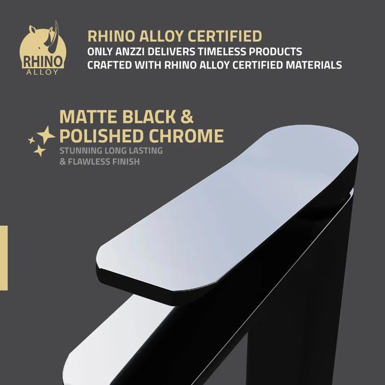 Single-Hole Single-handle Bathroom Faucet with Drain Assembly