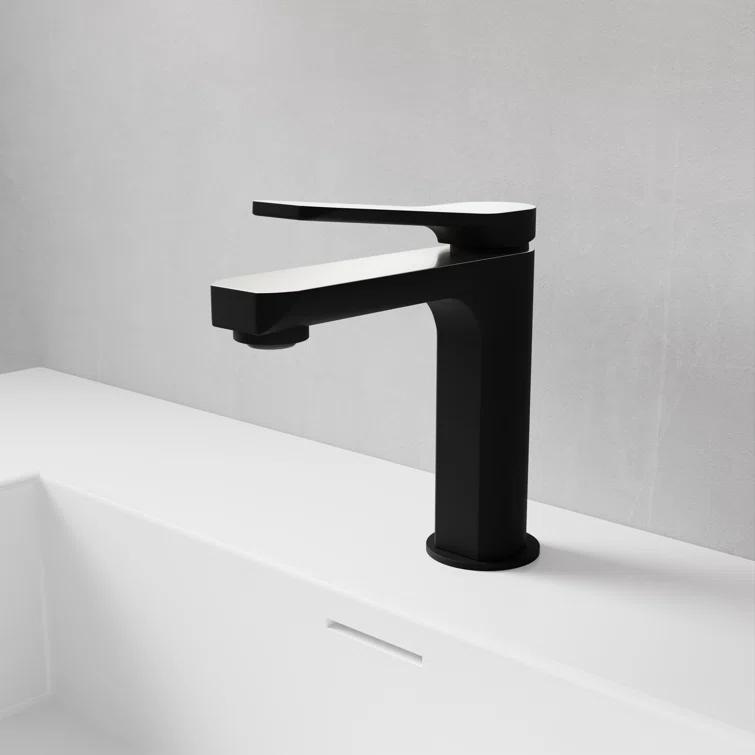 ANZZI L-AZ900MB-BN Single-Hole Single-handle Bathroom Faucet with Drain Assembly