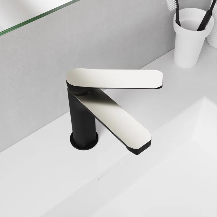ANZZI L-AZ900MB-BN Single-Hole Single-handle Bathroom Faucet with Drain Assembly