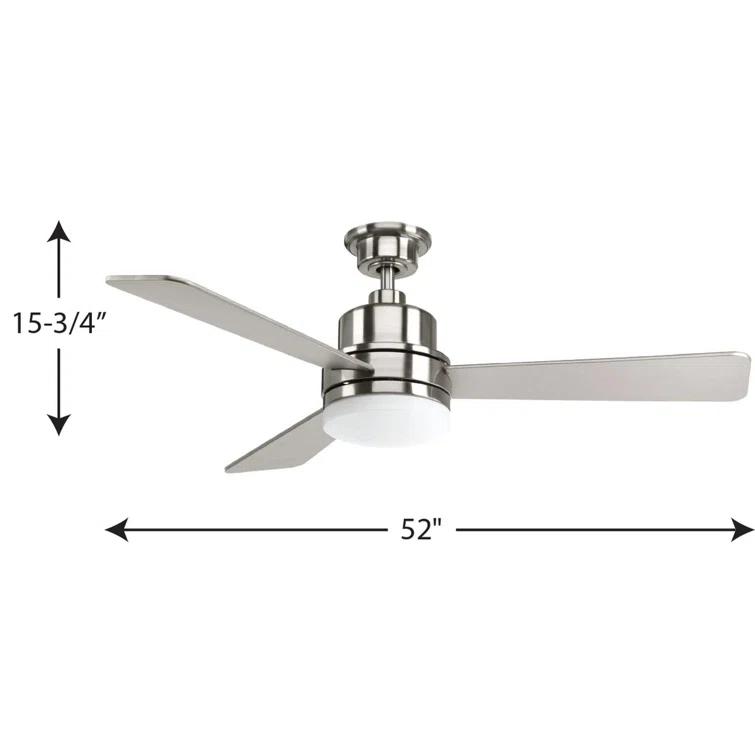 Balwant 52'' Ceiling Fan with LED Lights