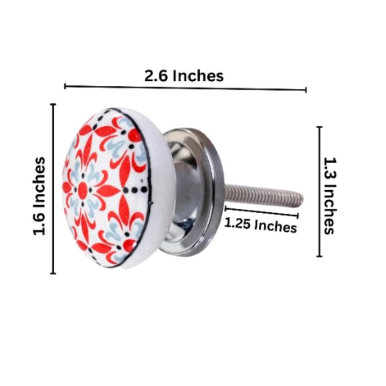 Mascot Hardware Fleur De Lis 1 1/2" Flat Cabinet Knob | Wayfair