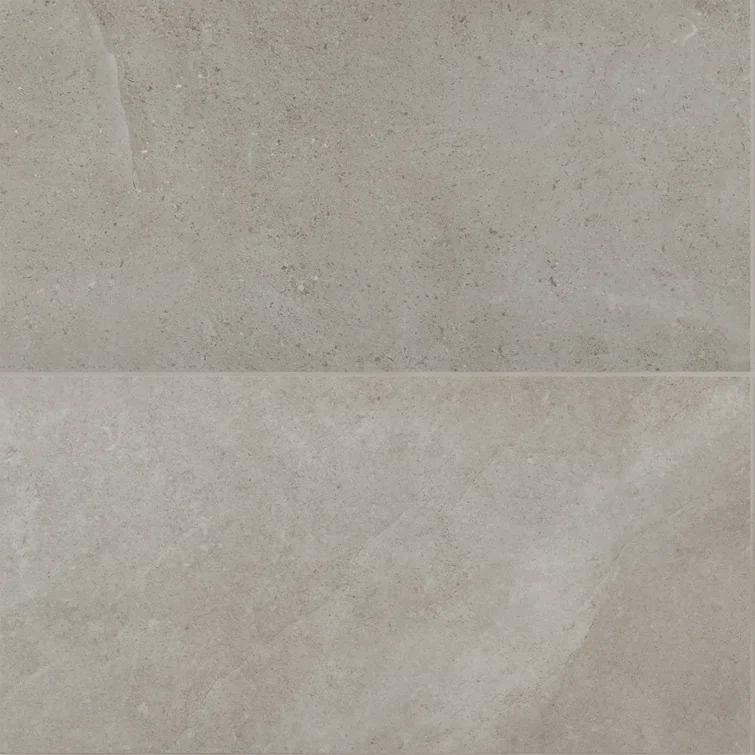 Bond Tile Grava 11.81 in. x 23.62 in. Matte Stone Look Porcelain Floor and Wall Tile (9.68 Sq. Ft. / Case)
