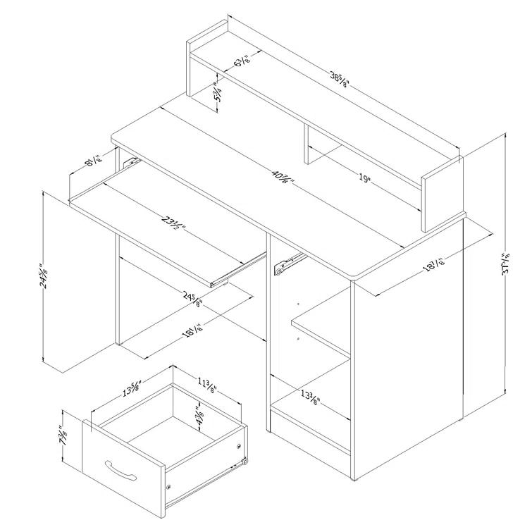 Axess Computer Desk