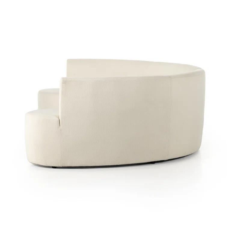 Kaylani Dining Bench - Ivory Performance Fabric