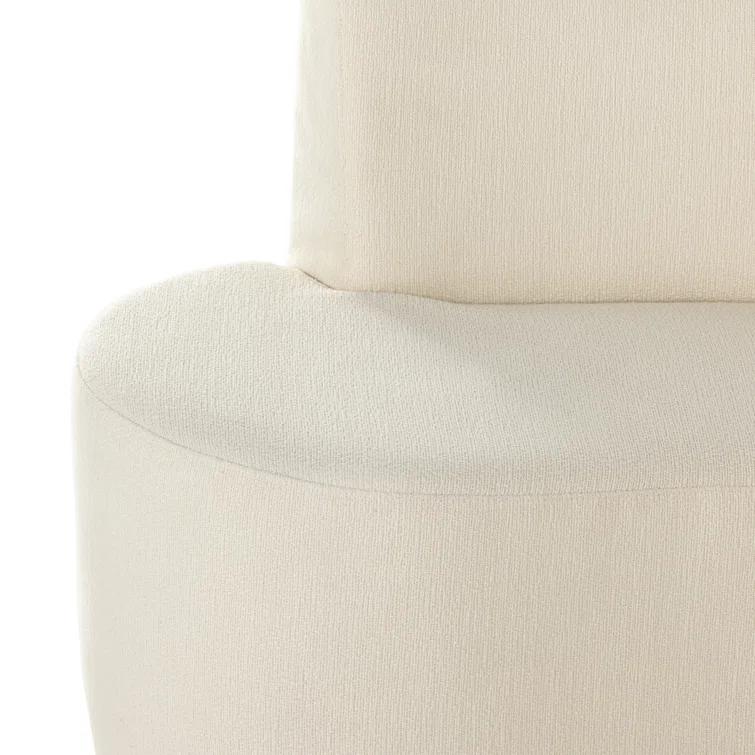 Kaylani Dining Bench - Ivory Performance Fabric