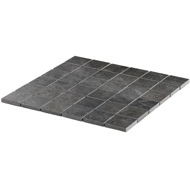 Dominion 11.81" x 11.81" Matte Porcelain Floor & Wall Mosaic Tile (0.97 Sq. Ft./Each)