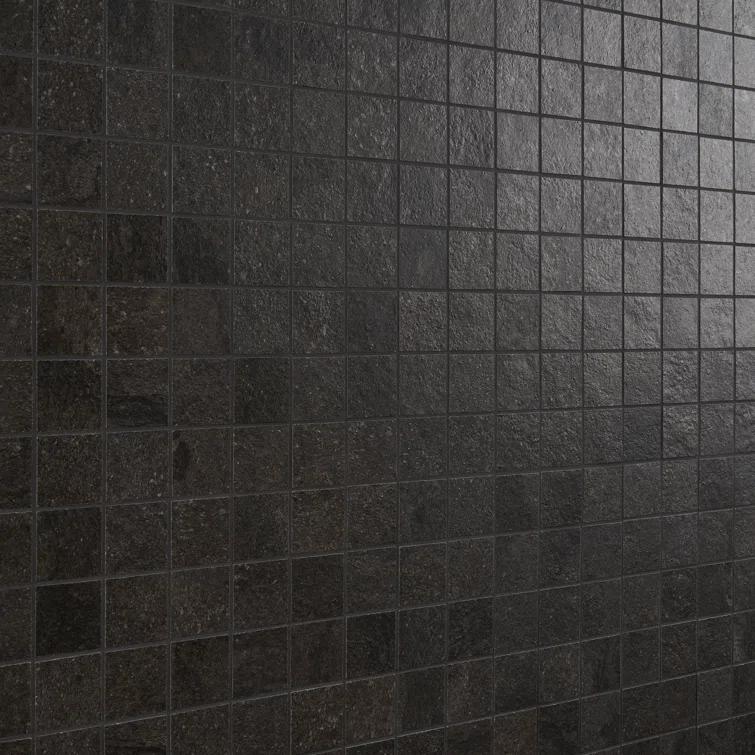 Dominion 11.81" x 11.81" Matte Porcelain Floor & Wall Mosaic Tile (0.97 Sq. Ft./Each)