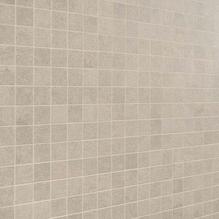 Dominion 11.81" x 11.81" Matte Porcelain Floor & Wall Mosaic Tile (0.97 Sq. Ft./Each)