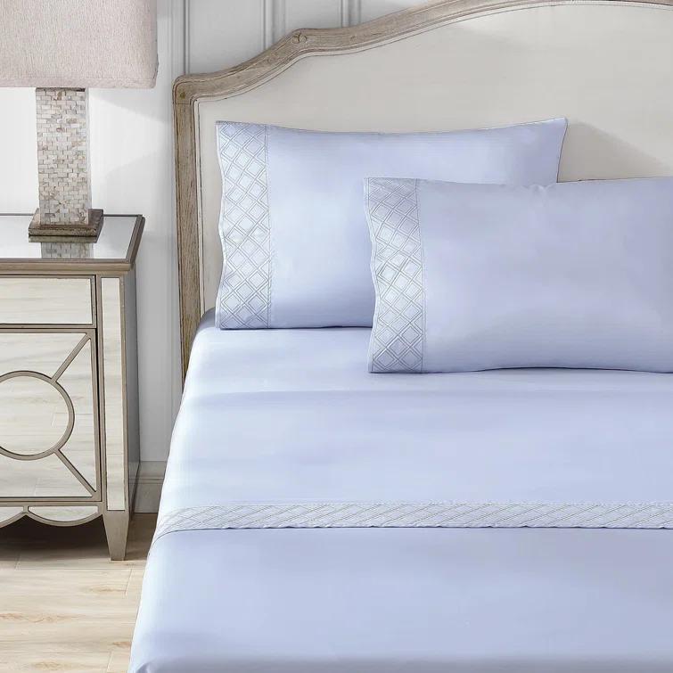 California King Charcoal Egyptian Cotton Sheet Set