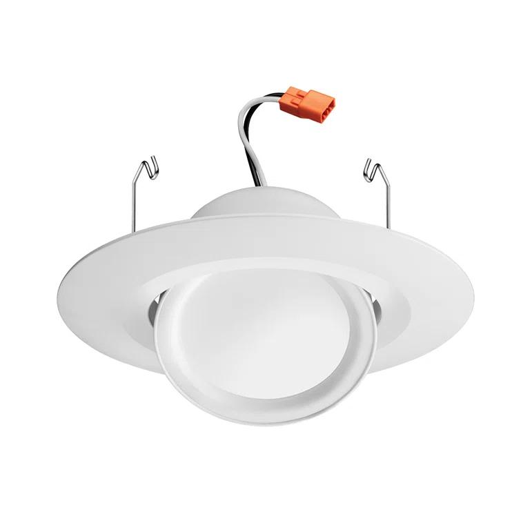 Juno RB56A SWW5 MW M6 6'' Selectable Color Temperature Dimmable IC Rated Standard Recessed Lighting Kit