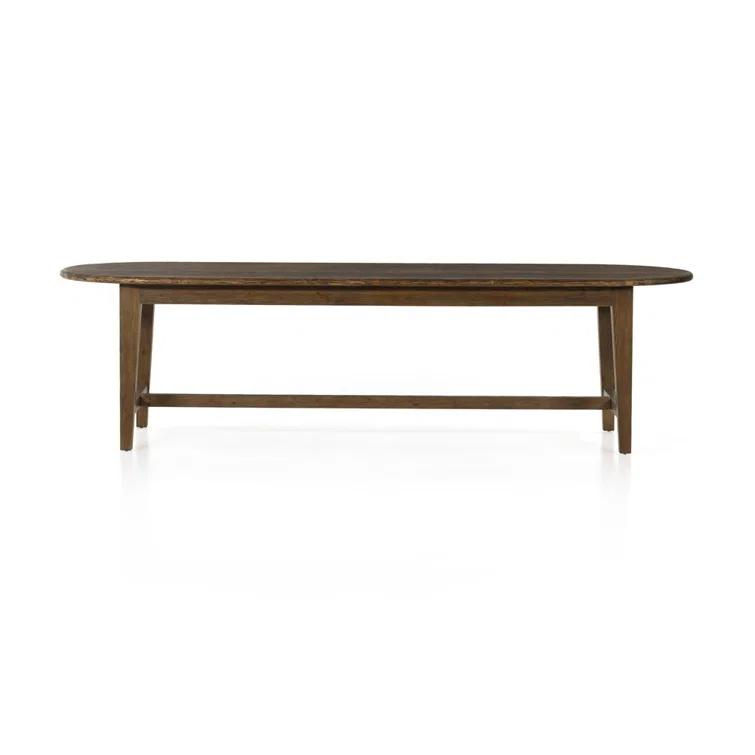 Ender Oval Dining Table (86.5"- 110.5")