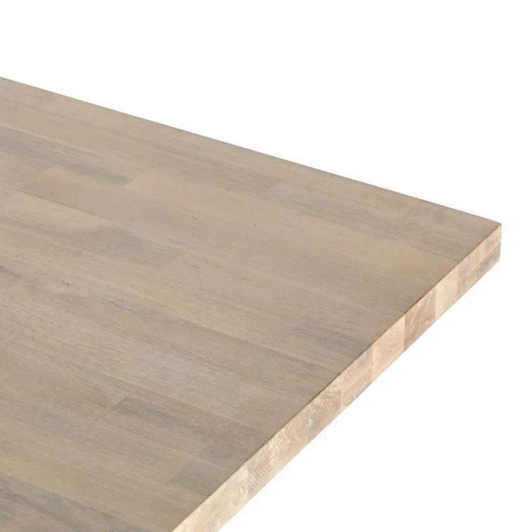 Yvette Woven Rectangle Dining Table (84")