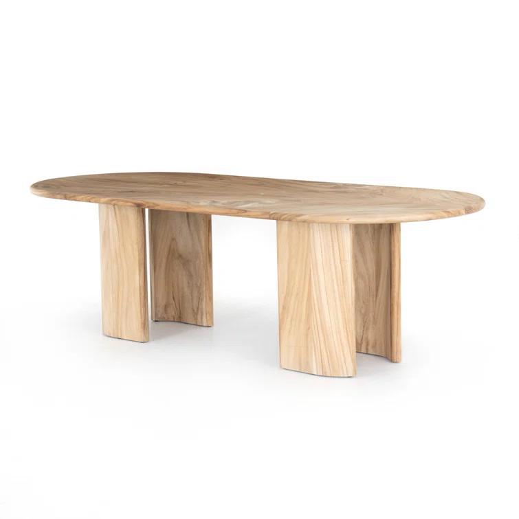 Nausica Oval Dining Table - Natural