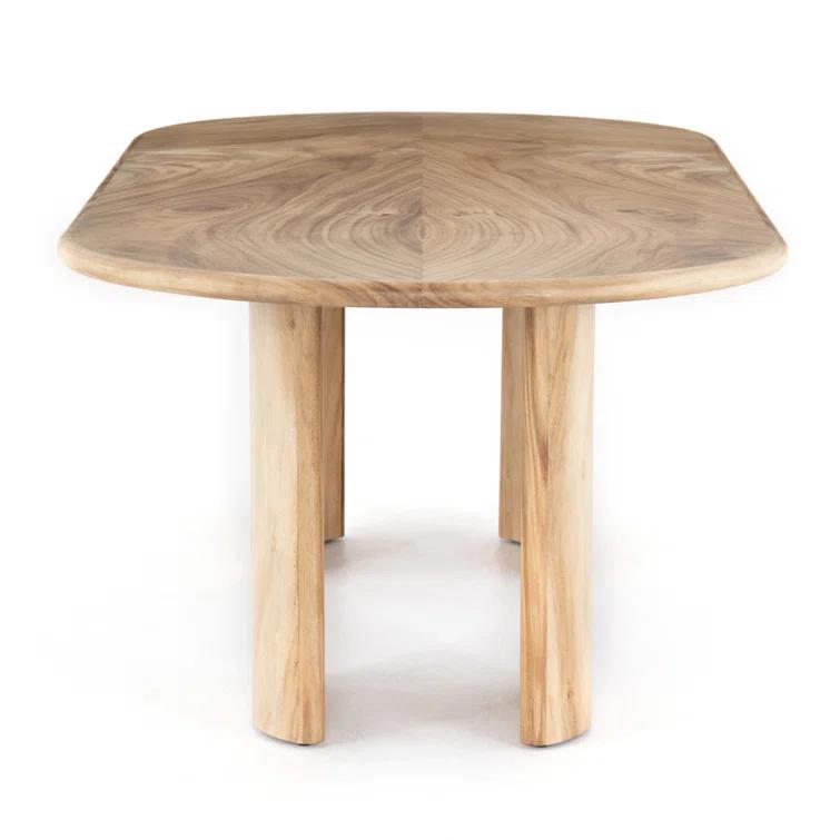 Nausica Oval Dining Table - Natural