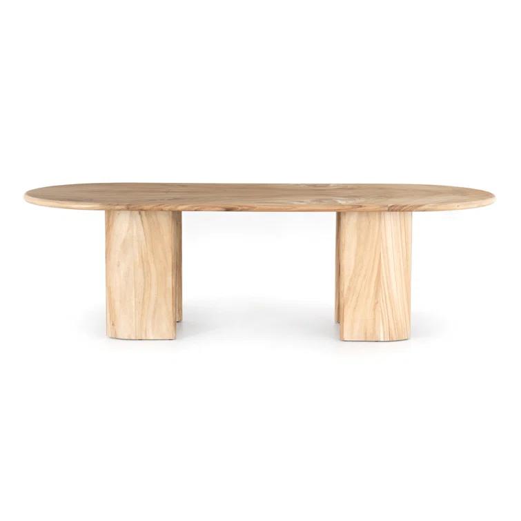 Nausica Oval Dining Table - Natural