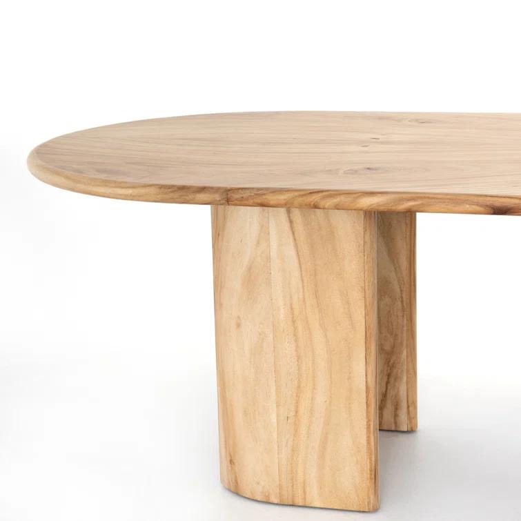 Nausica Oval Dining Table - Natural