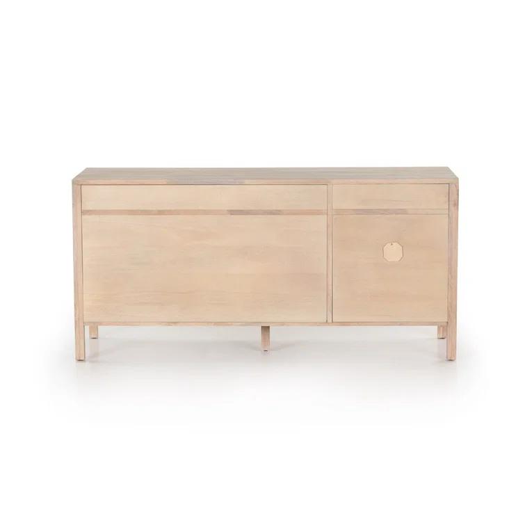 Dolores Cane Storage Cabinet (65")
