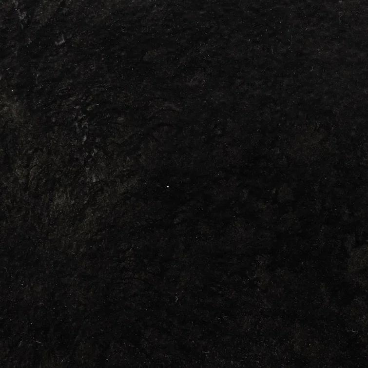 Inga Indoor / Outdoor Oval Coffee Table - Black