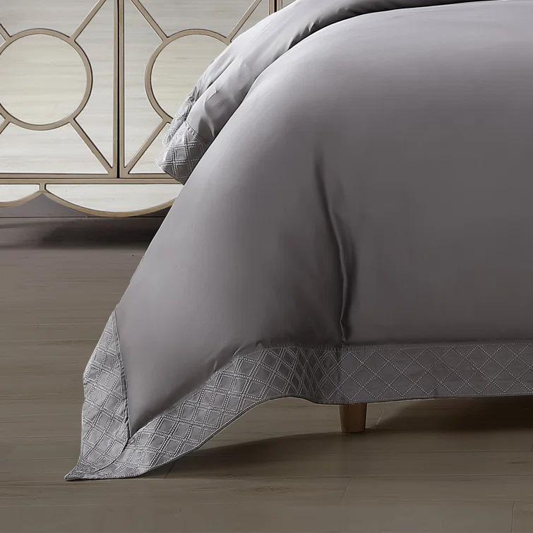 Bebejan - Bebejan Hira Duvet Cover Set - Charcoal/Queen