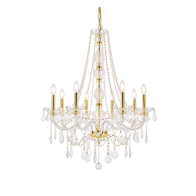 Eustacio 8 - Light Dimmable Classic / Traditional Chandelier