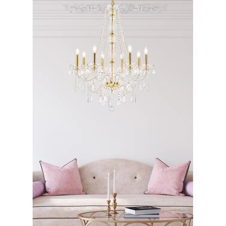 Eustacio 8 - Light Dimmable Classic / Traditional Chandelier