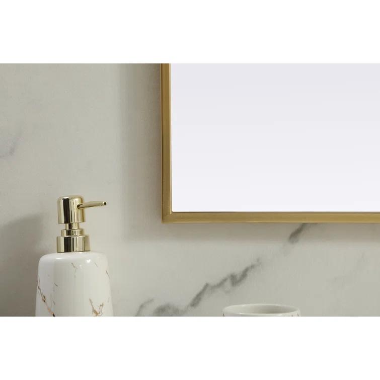 Sabine Metal Wide Arch Wall Mirror