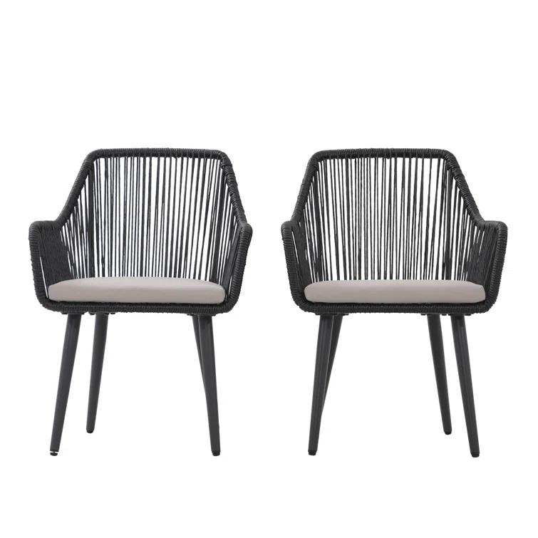 Cassil Outdoor Dining Armchair with Cushion