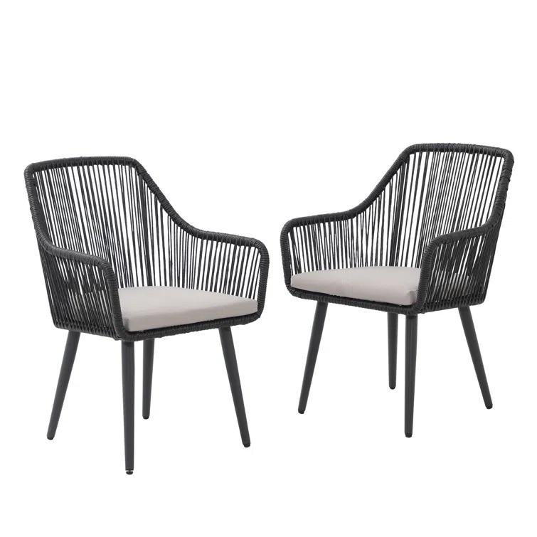Cassil Outdoor Dining Armchair with Cushion