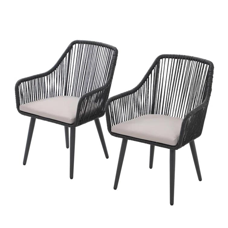 Cassil Outdoor Dining Armchair with Cushion
