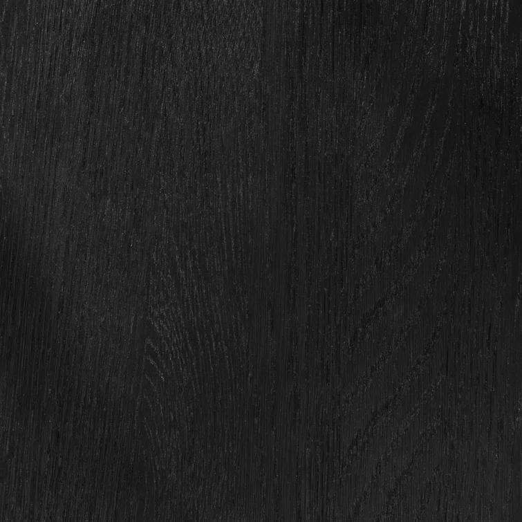 Black Oak Windsor Slat Back Side Chair