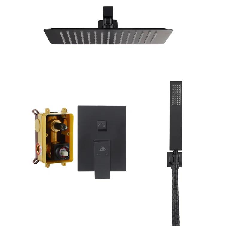 Pressure-Balanced (Temperature And Volume) All-In-One Kit with Rough in-Valve