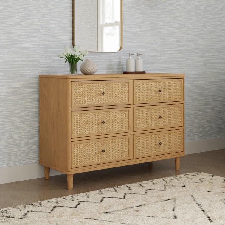 Marin 6 Drawer 19.49" W Dresser