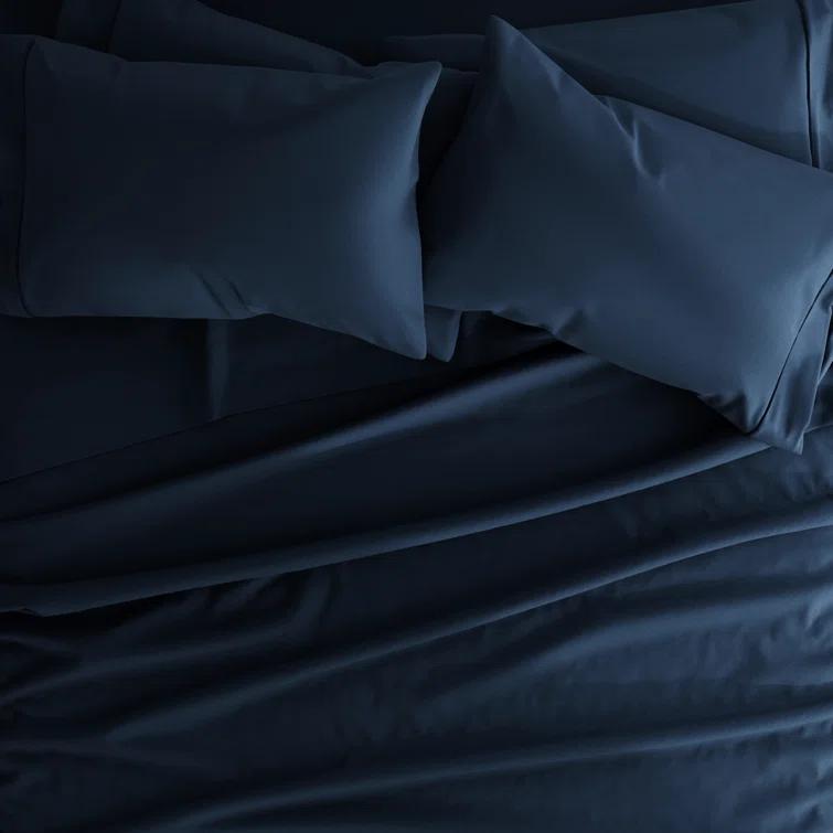 Simply Soft Brushed Microfiber Solid 6 Piece Sheet Set