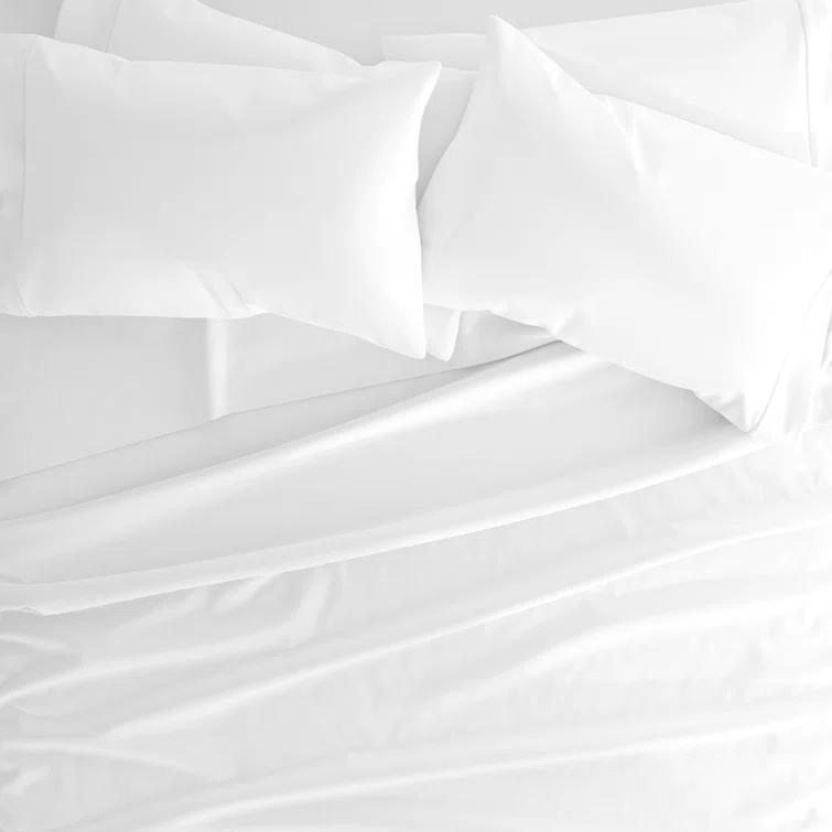 Simply Soft Brushed Microfiber Solid 6 Piece Sheet Set