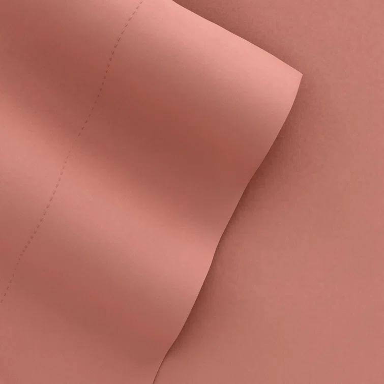 Simply Soft Brushed Microfiber Solid 6 Piece Sheet Set