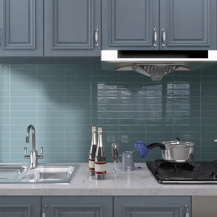 Supreme Tile Zarati 2.95 in. X 11.81 in. Polished Ceramic Subway Wall Tile